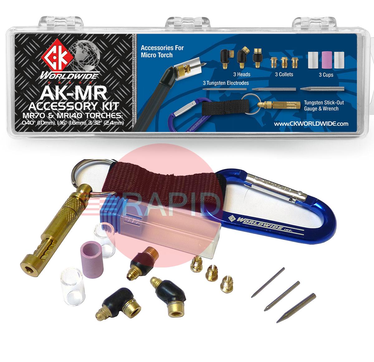 CK-MR725SF  CK MR70 Air-Cooled Micro Torch Package, 70Amp, with 7.6m Superflex Cable, G3/8